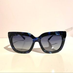 Michael Kors Blue tortoise sunglasses NWT